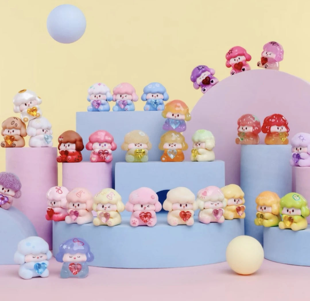 【拆盒拆袋】Buddy闪耀小狗也心动萌粒盲袋潮玩盲盒