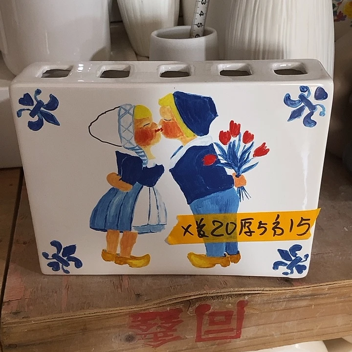 摆件水培陶盆无孔 微瑕介意勿拍