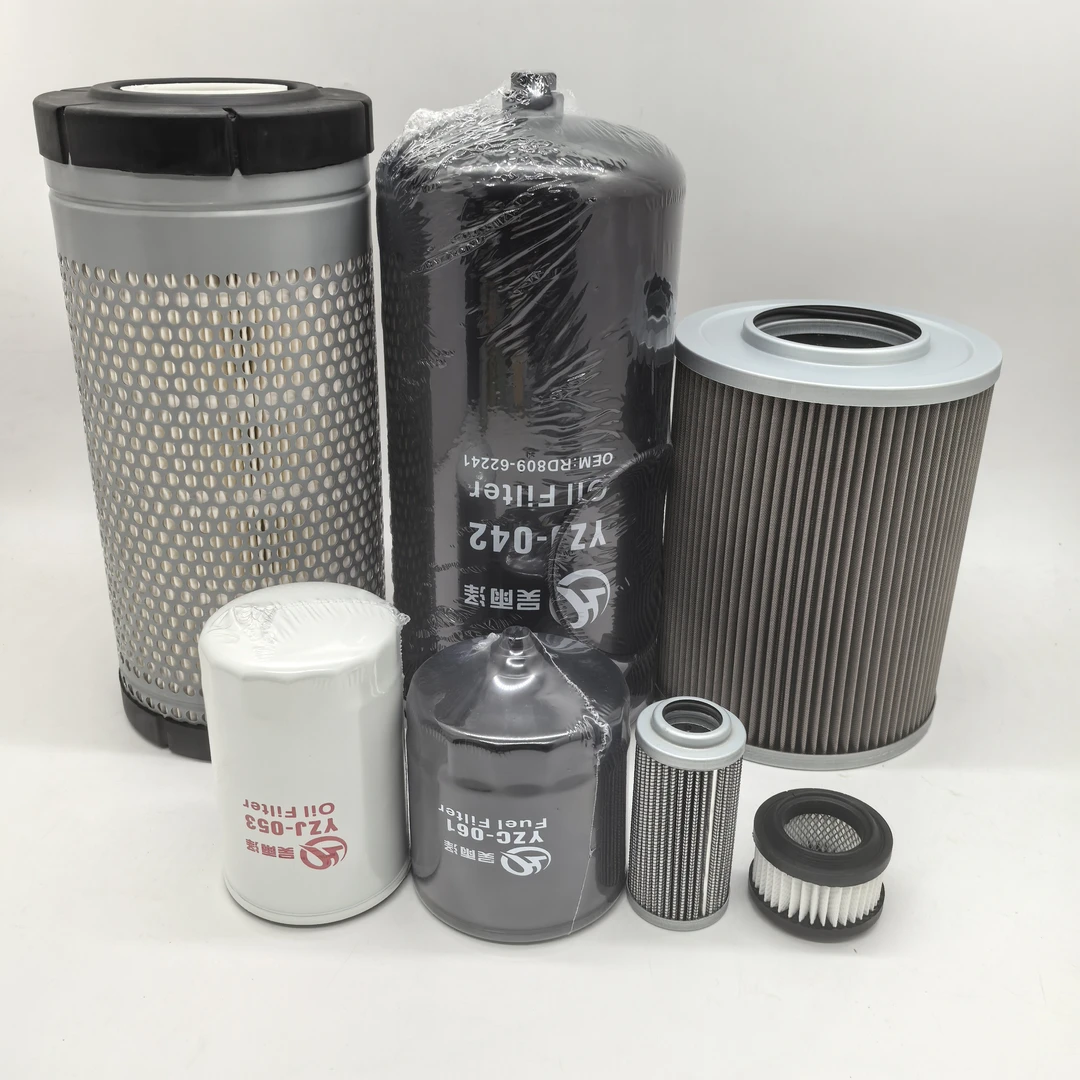 吴雨泽品牌适配久保田175-5红车滤芯 机滤柴滤空滤先导排气回油滤