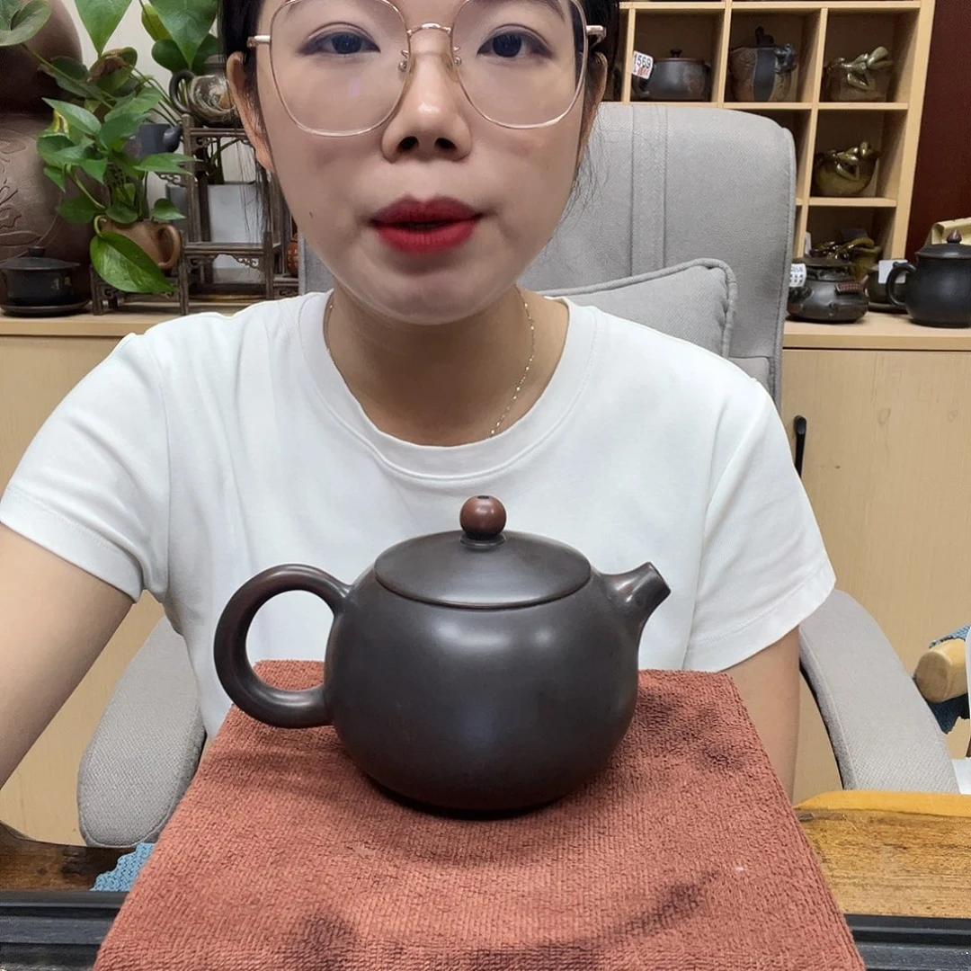 壶老韩坭兴陶 电烧西施228cc