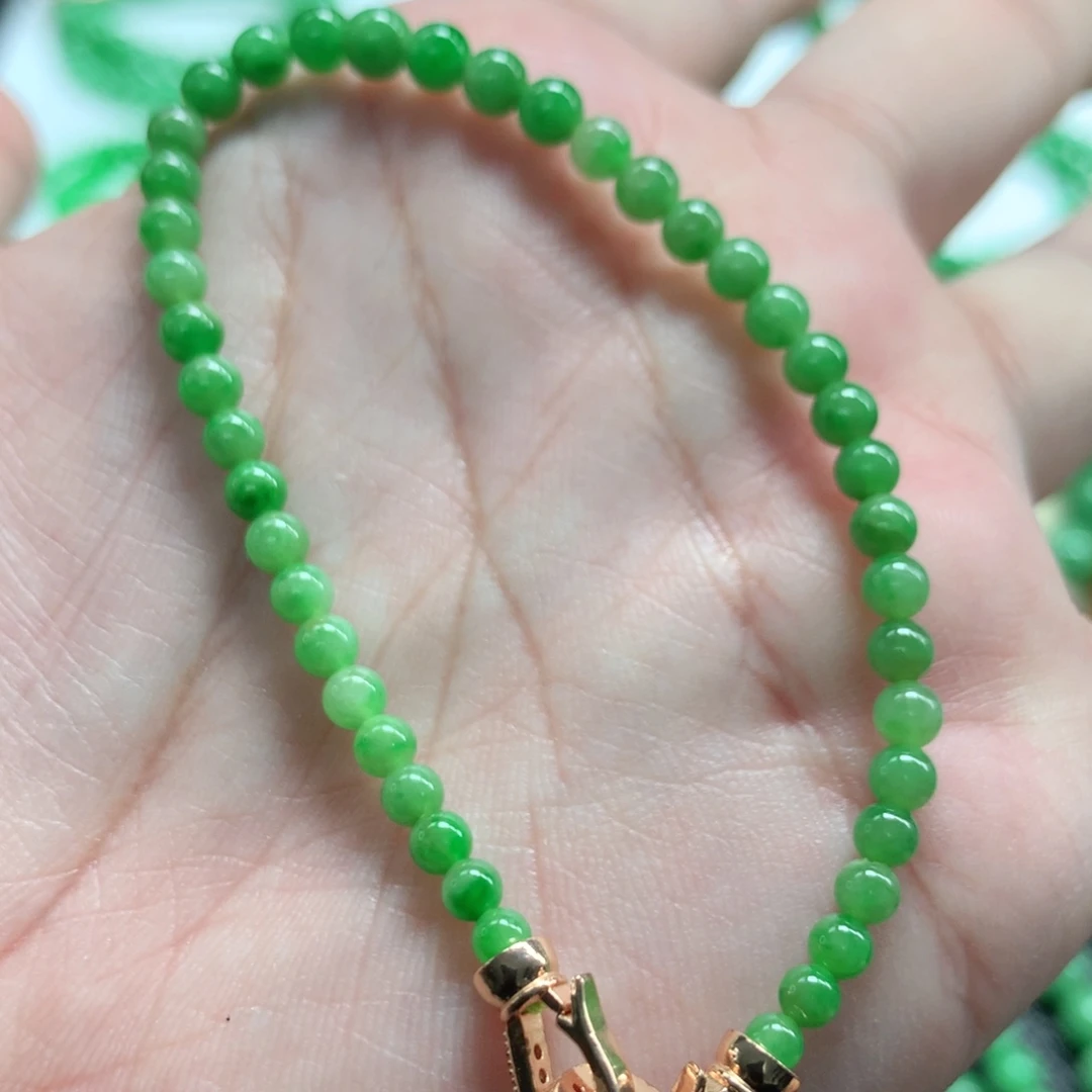 翡翠未镶嵌手链翡翠