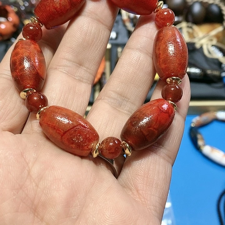 玛瑙/玉髓手链未镶嵌3号