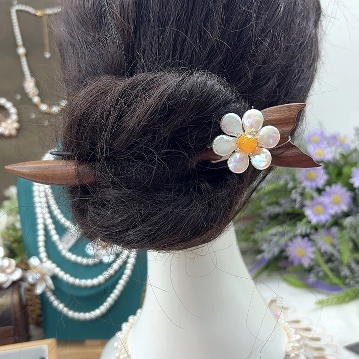 发饰未镶嵌淡水珍珠