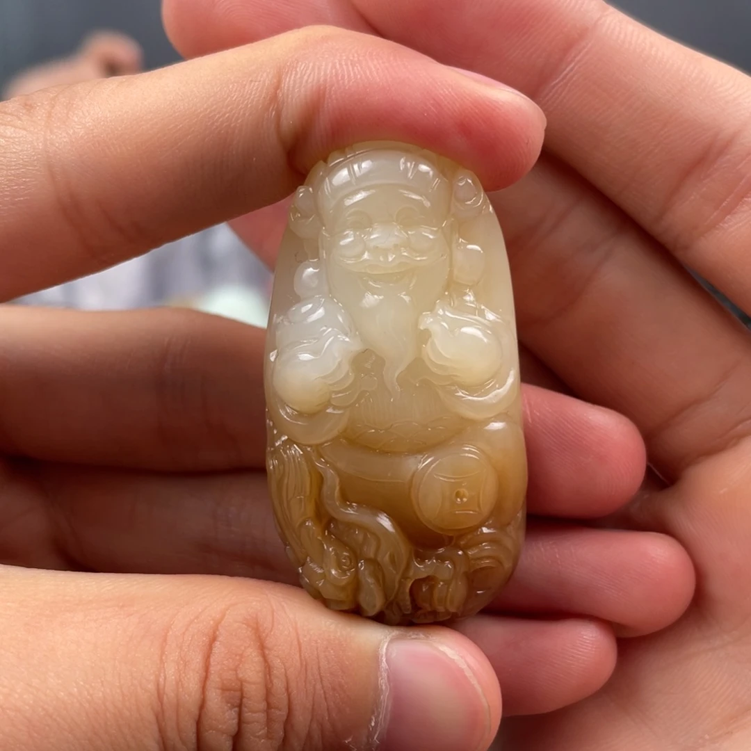 和田玉未镶嵌摆件