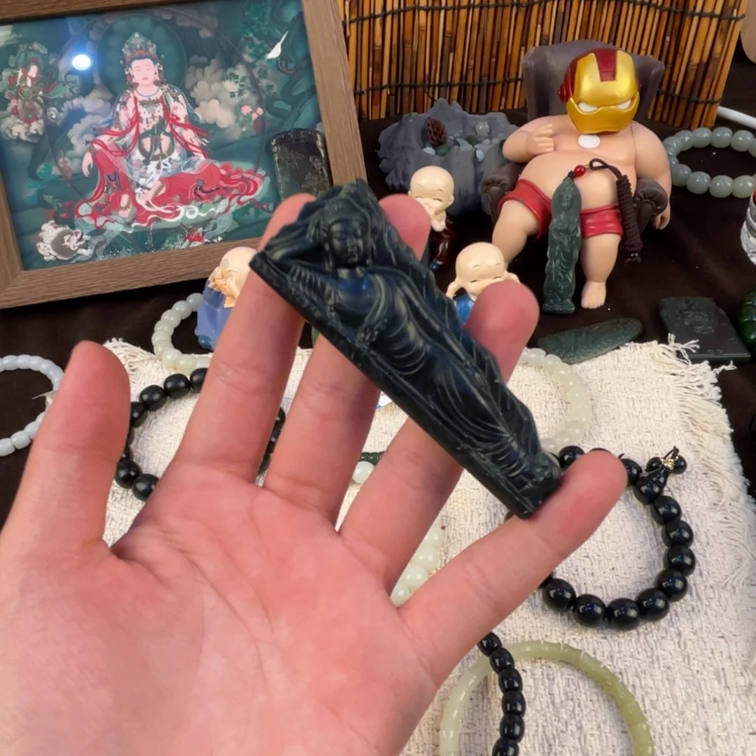 未镶嵌手链和田玉缅**缘