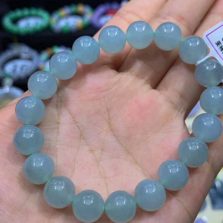 翡翠未镶嵌手链翡翠10