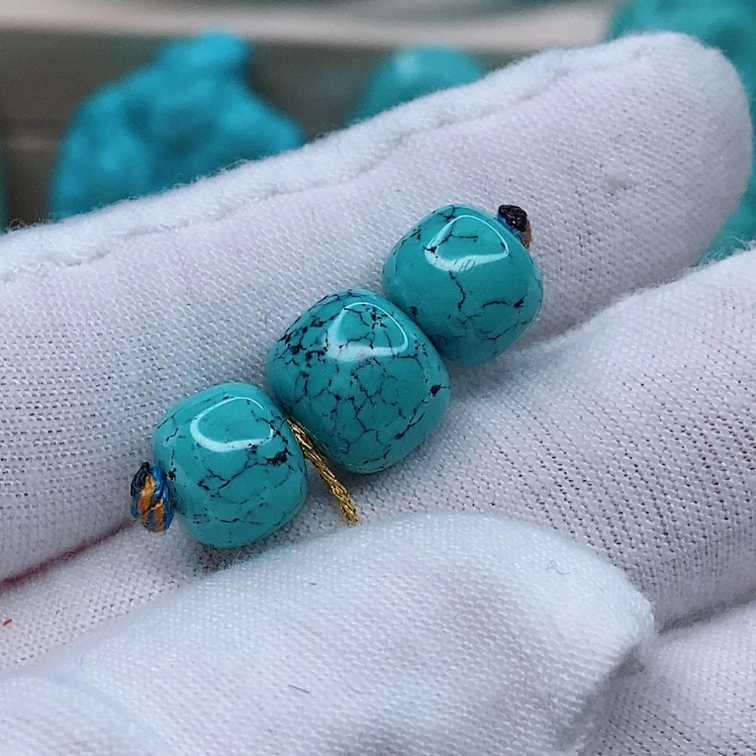 绿松石珠宝半成品未镶嵌