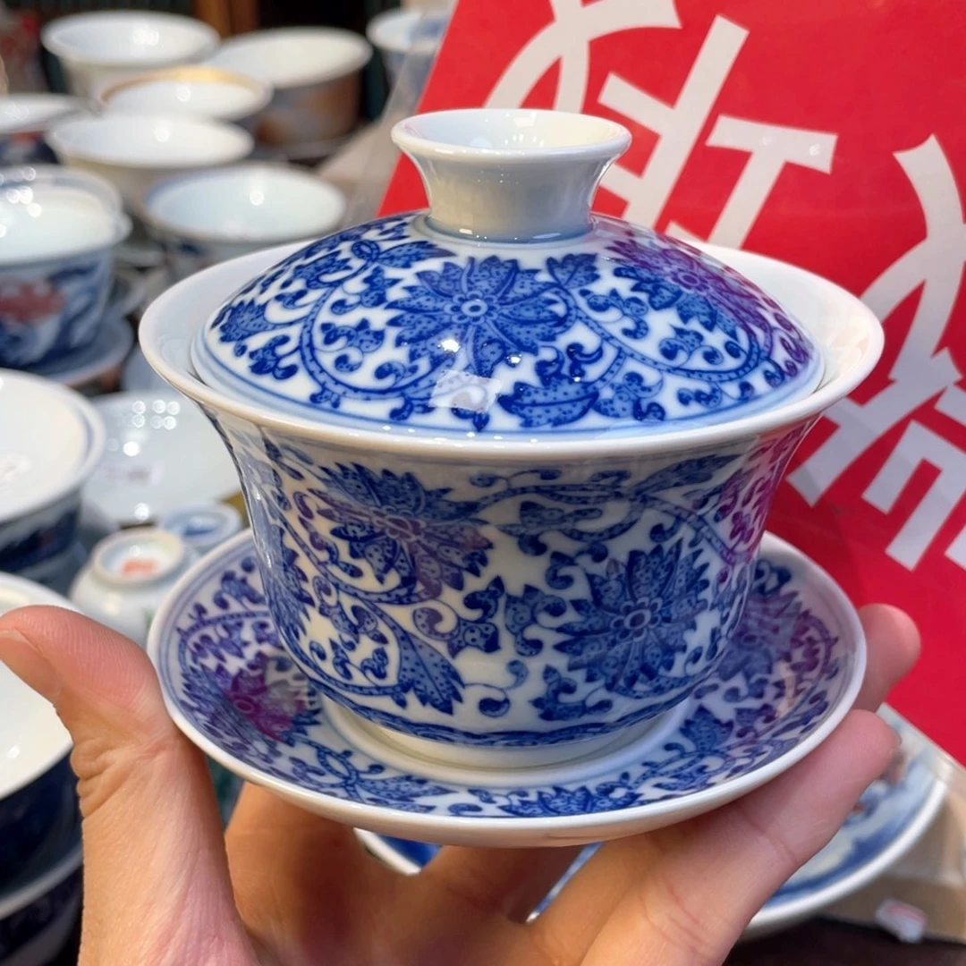 盘景德镇陶瓷景德镇包景德镇