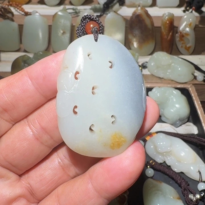 吊坠(不含链)未镶嵌和田玉