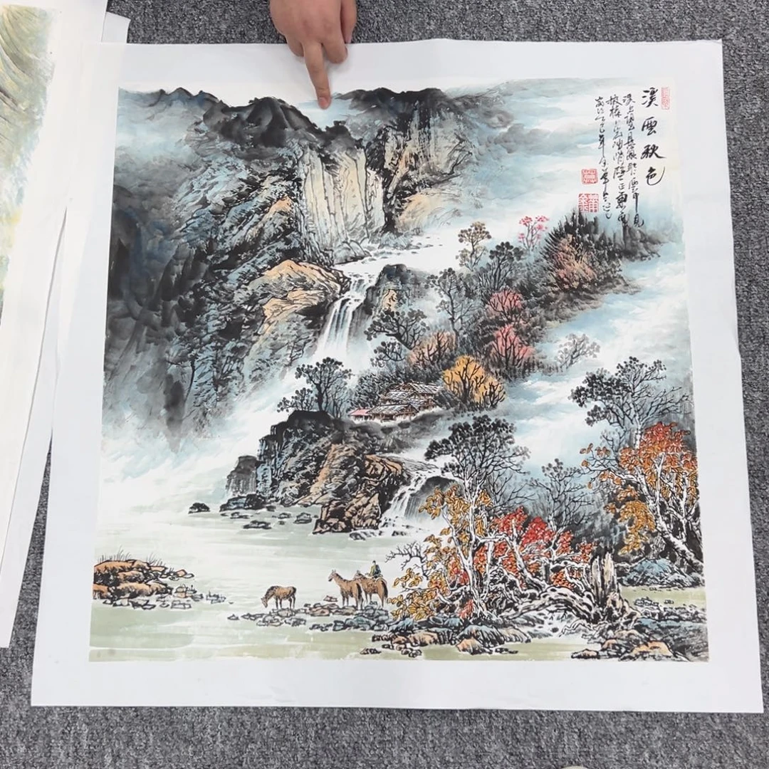 国画卖字画的小伙伴