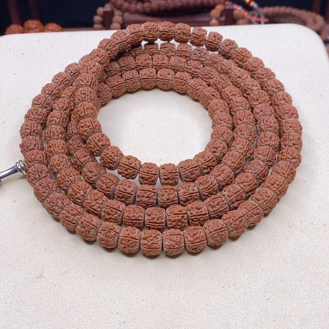 木***夆手串金刚菩提龙切盘龙尺寸1.0