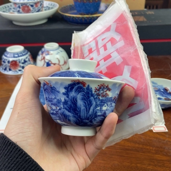 杯景德镇手绘陶瓷艺术