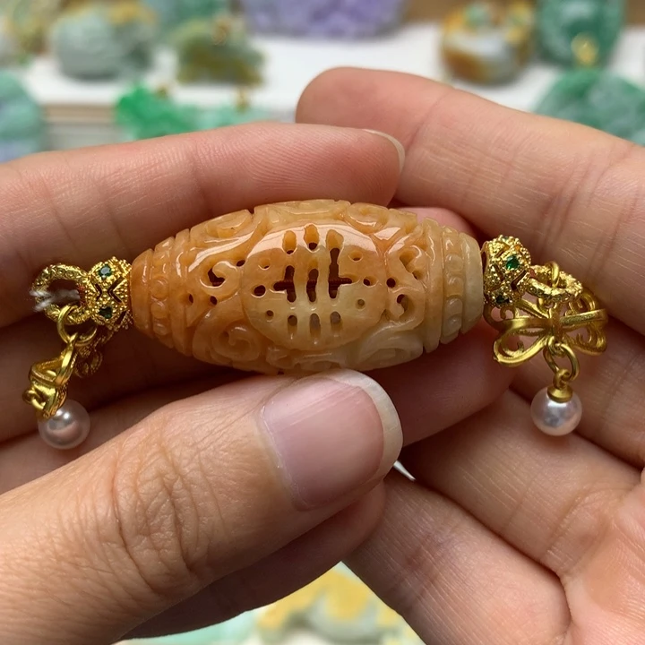 颈饰未镶嵌翡翠翡翠