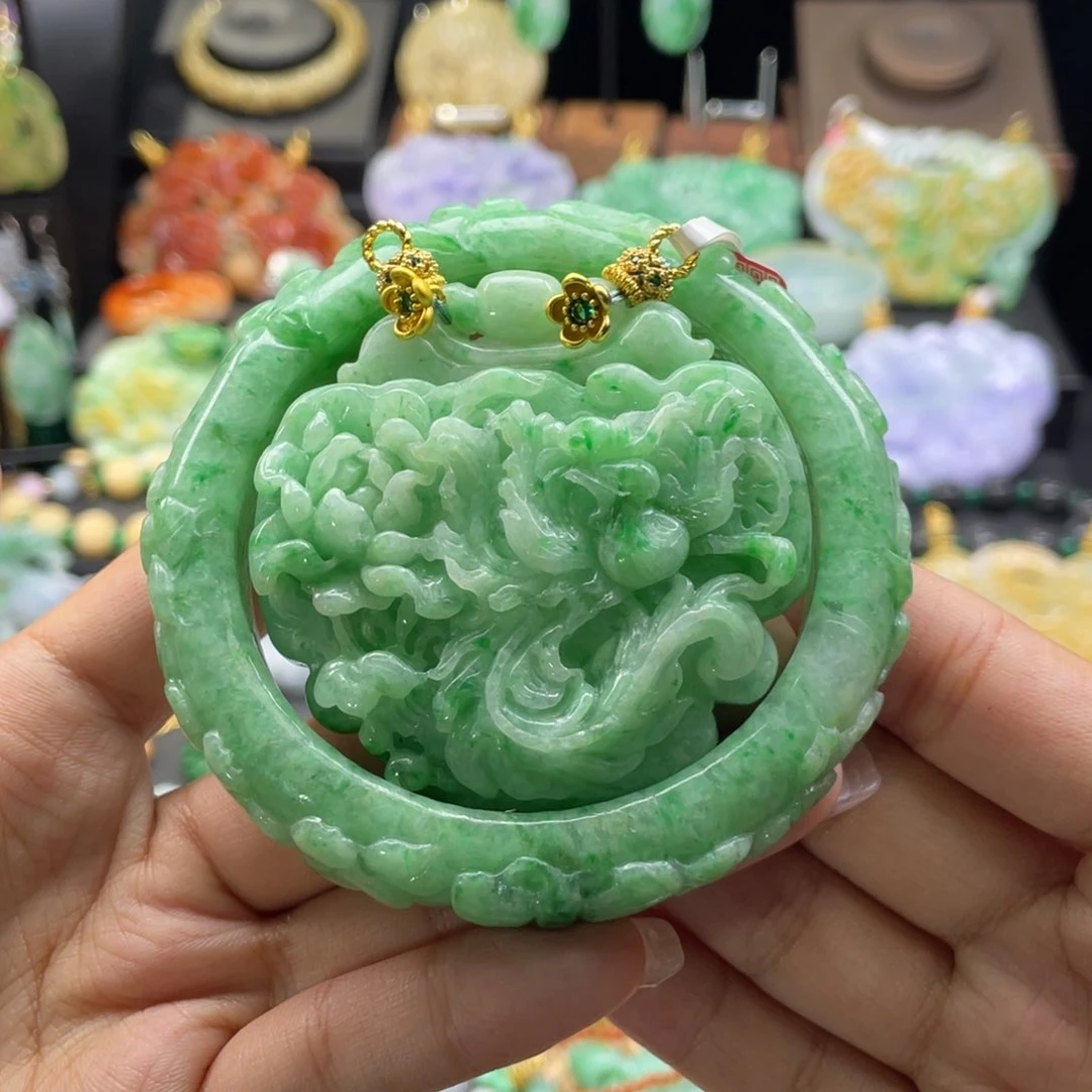 翡翠手镯未镶嵌代编织