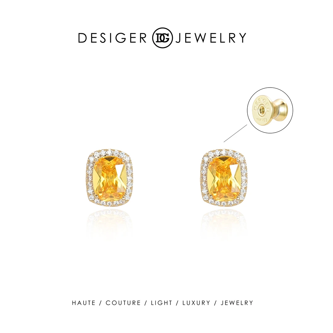 【落日晚风】Desiger设计师款轻奢百搭耳钉F1948