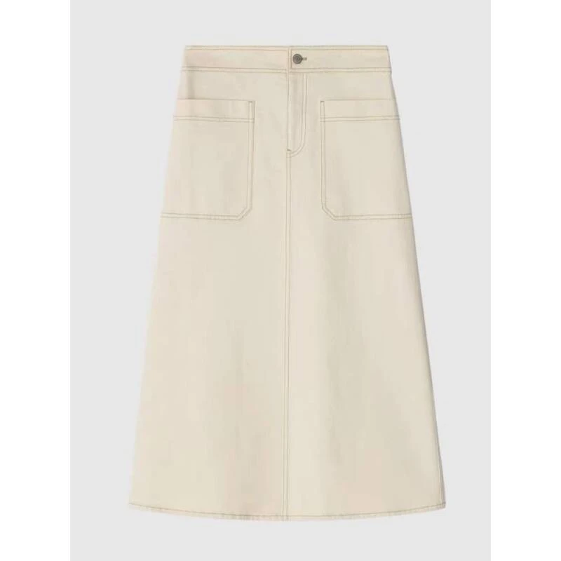 C-1225【禾】春季新款 弹力棉牛仔长款半身裙女