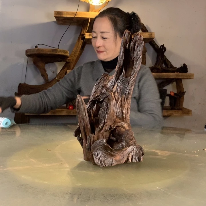 T***n天然的云南紫柚木会黄水