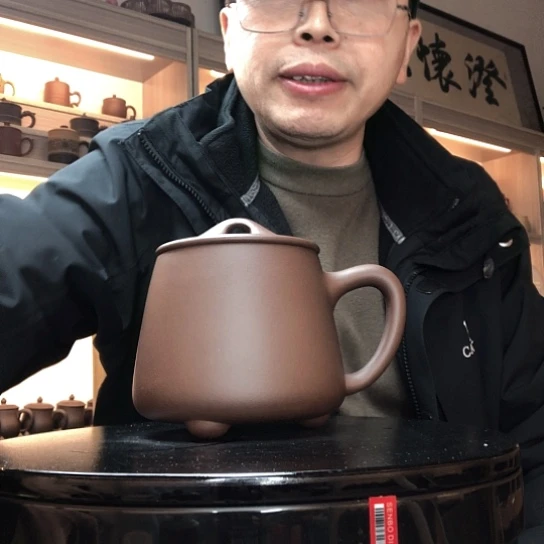 茶杯紫泥石瓢杯容量500