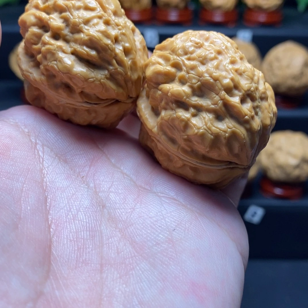把件文玩核桃42黄金蟾