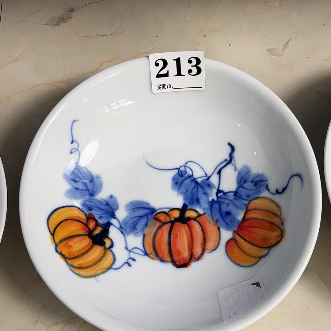 瓷片景德镇陶瓷手工手绘制作