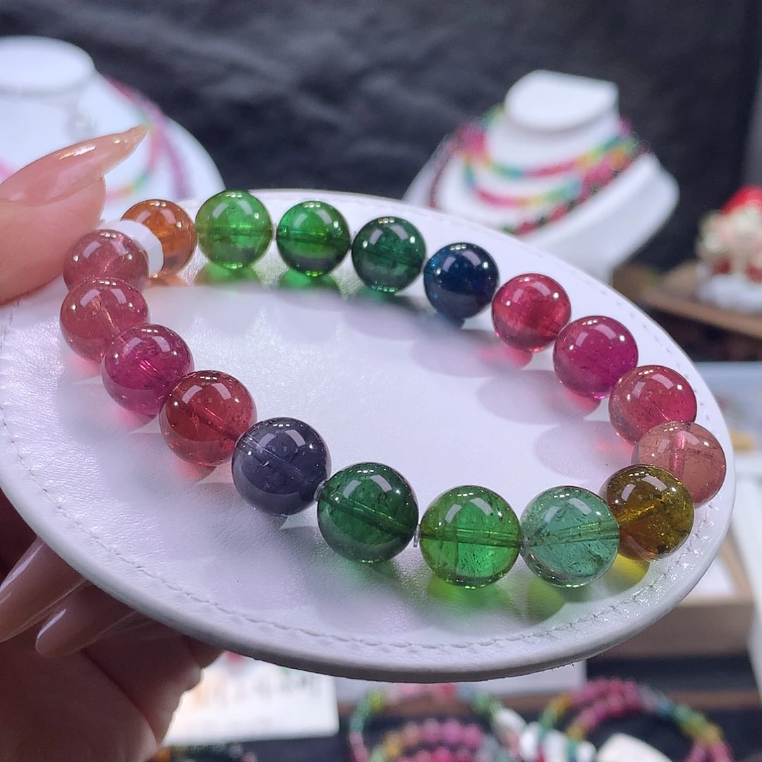 定制水晶未镶嵌随型巴西色标