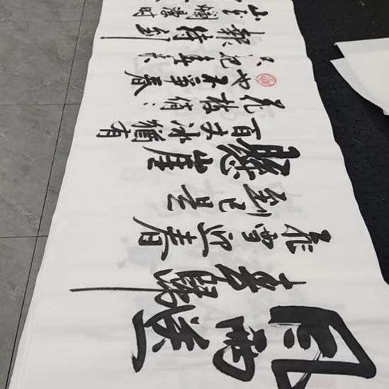 翰墨白武坤老师作品一副