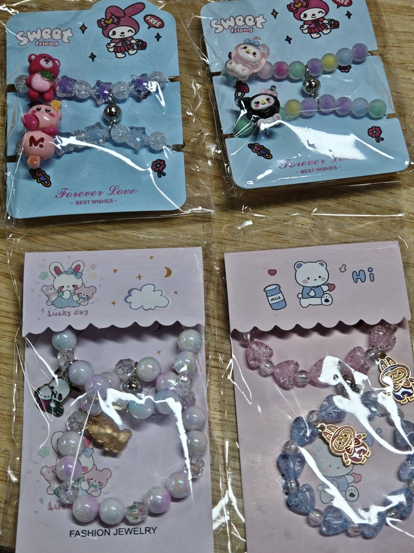 非金属仿水晶手链 多款创意手串一单20个发