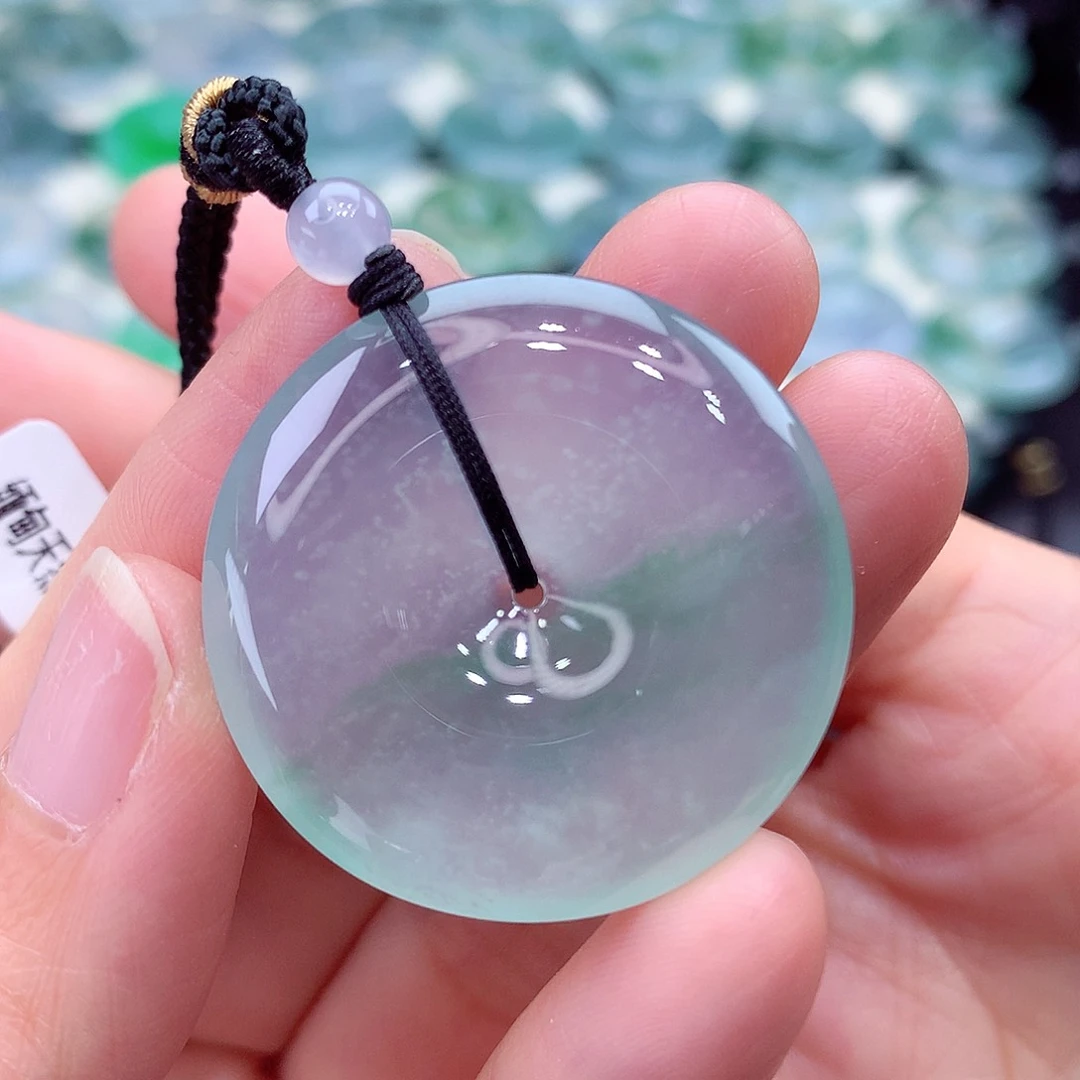 颈饰未镶嵌翡翠编号40-尺寸31/5.4