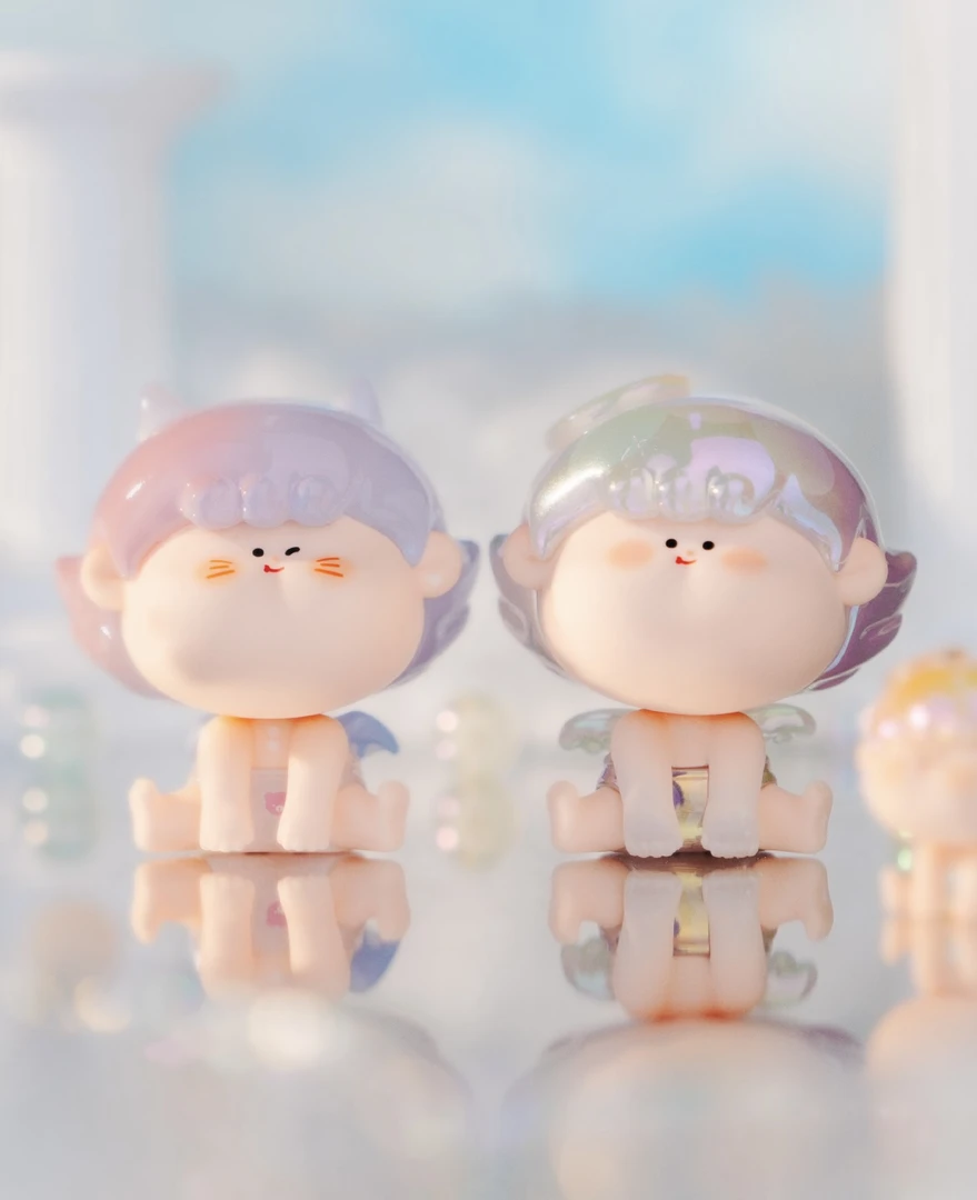 【拆盒】阿玛莉莉丝天使与恶魔系列盲盒可爱公仔礼物潮玩手办摆件