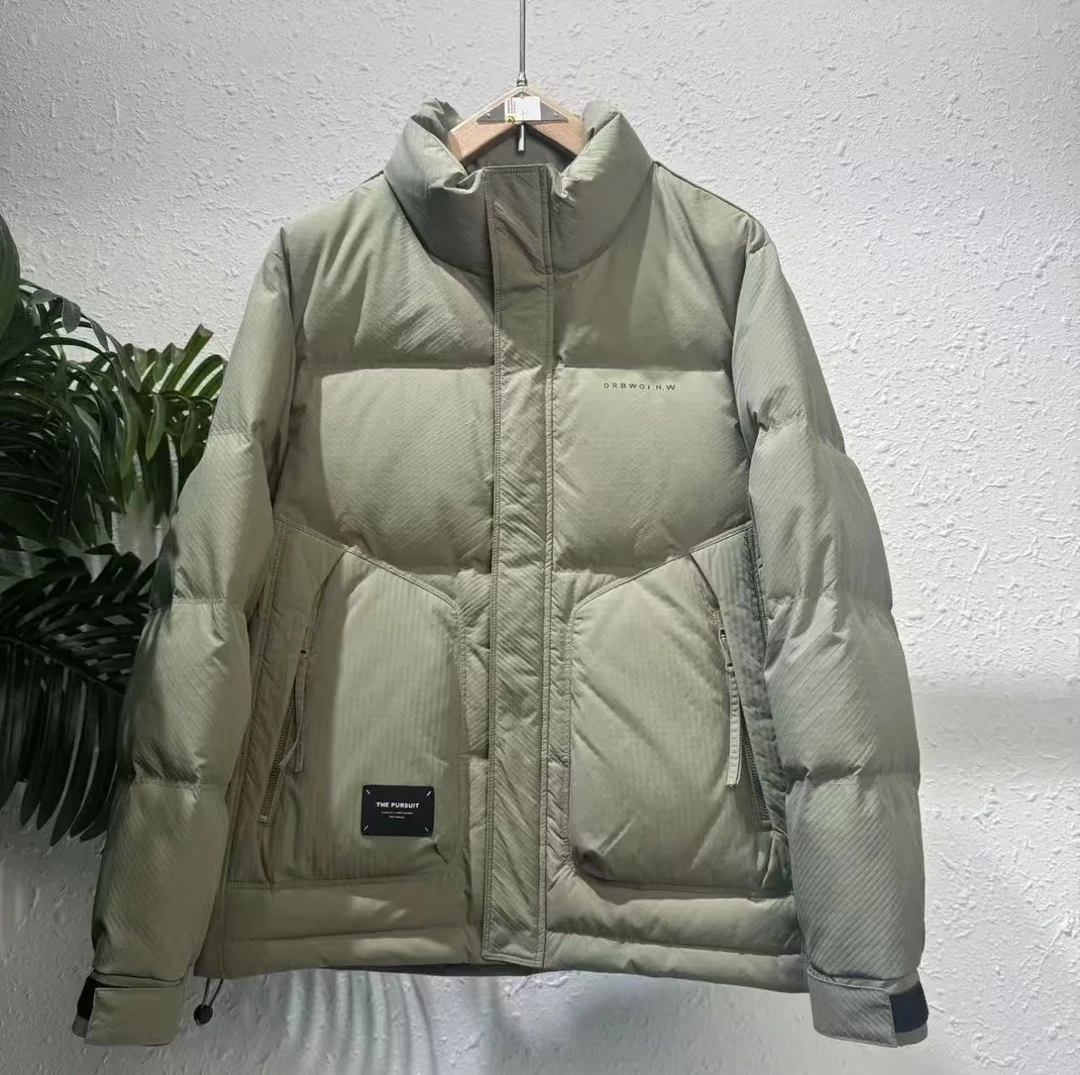 冬季新款男士加厚保暖百搭户外休闲立领防风御寒外套#24388