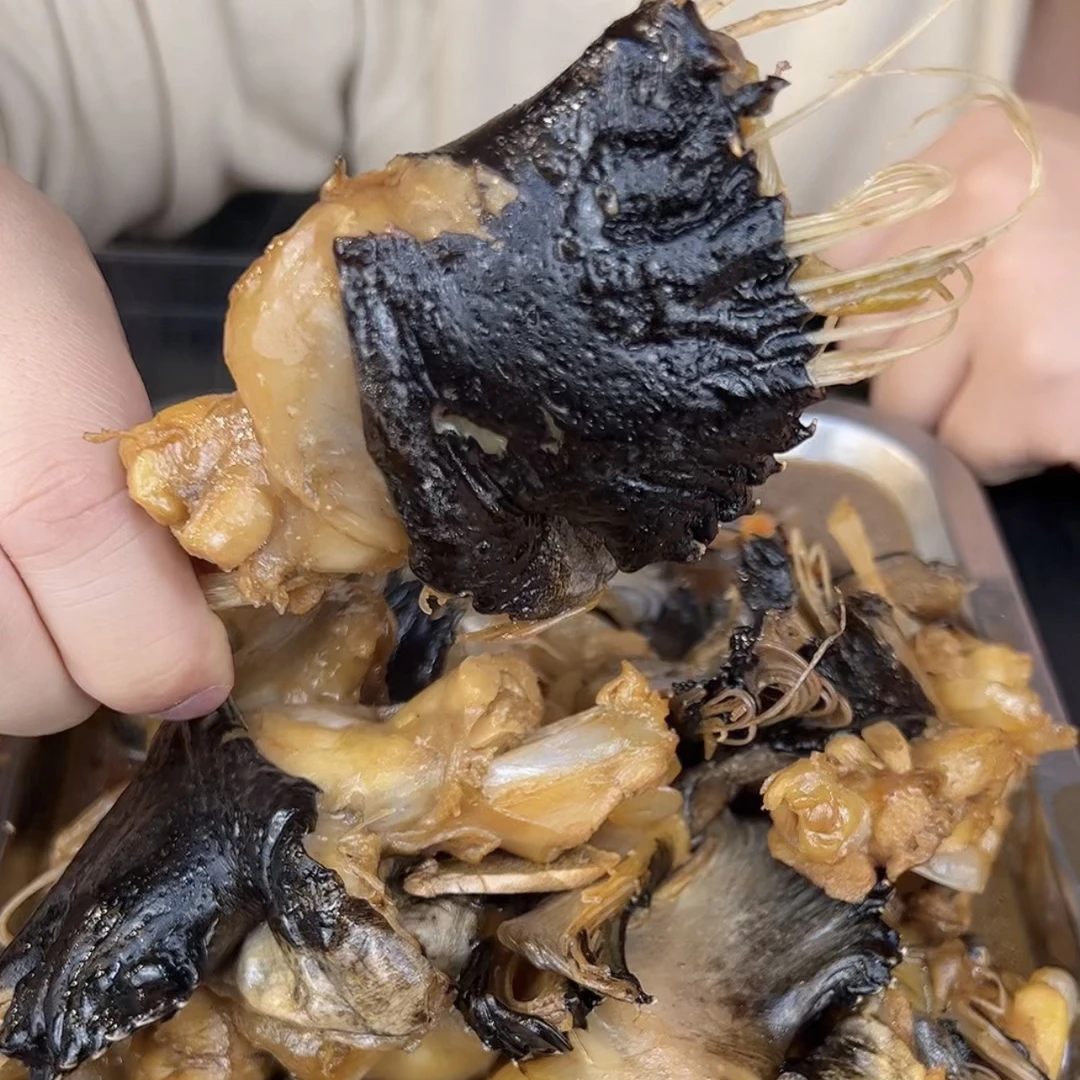 【顺丰】冰鲜安康鱼翅发4斤（每包二斤，每斤5-8个）适合红烧