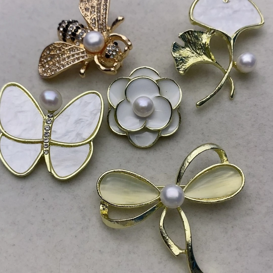【闪购商品】未镶嵌淡水珍珠胸饰