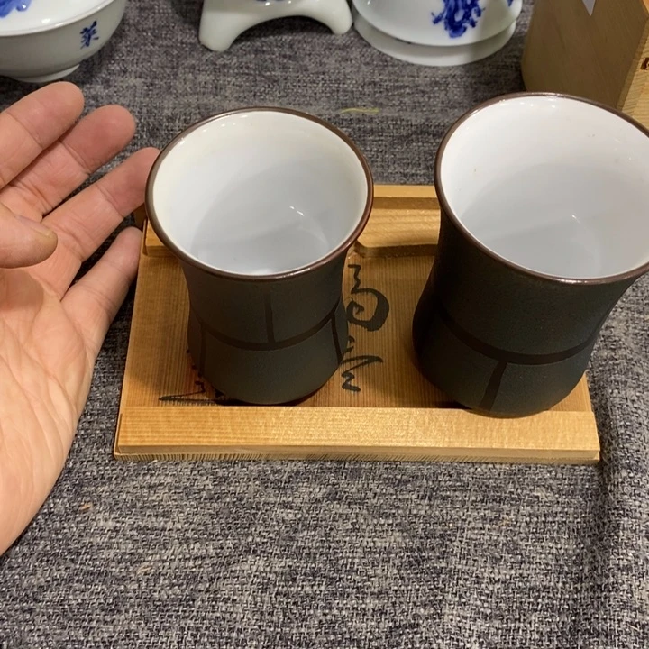 紫砂茶杯非常漂亮好看的花瓶