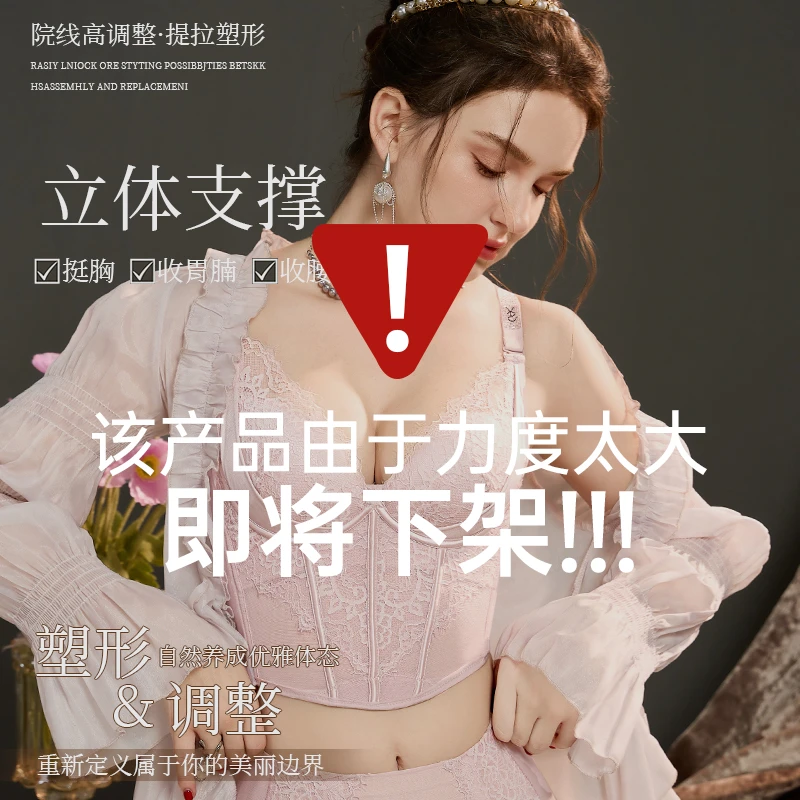 初辛 【锗晶塑雕衣】欧若风调整型收副乳塑形大胸显小胸聚拢24003