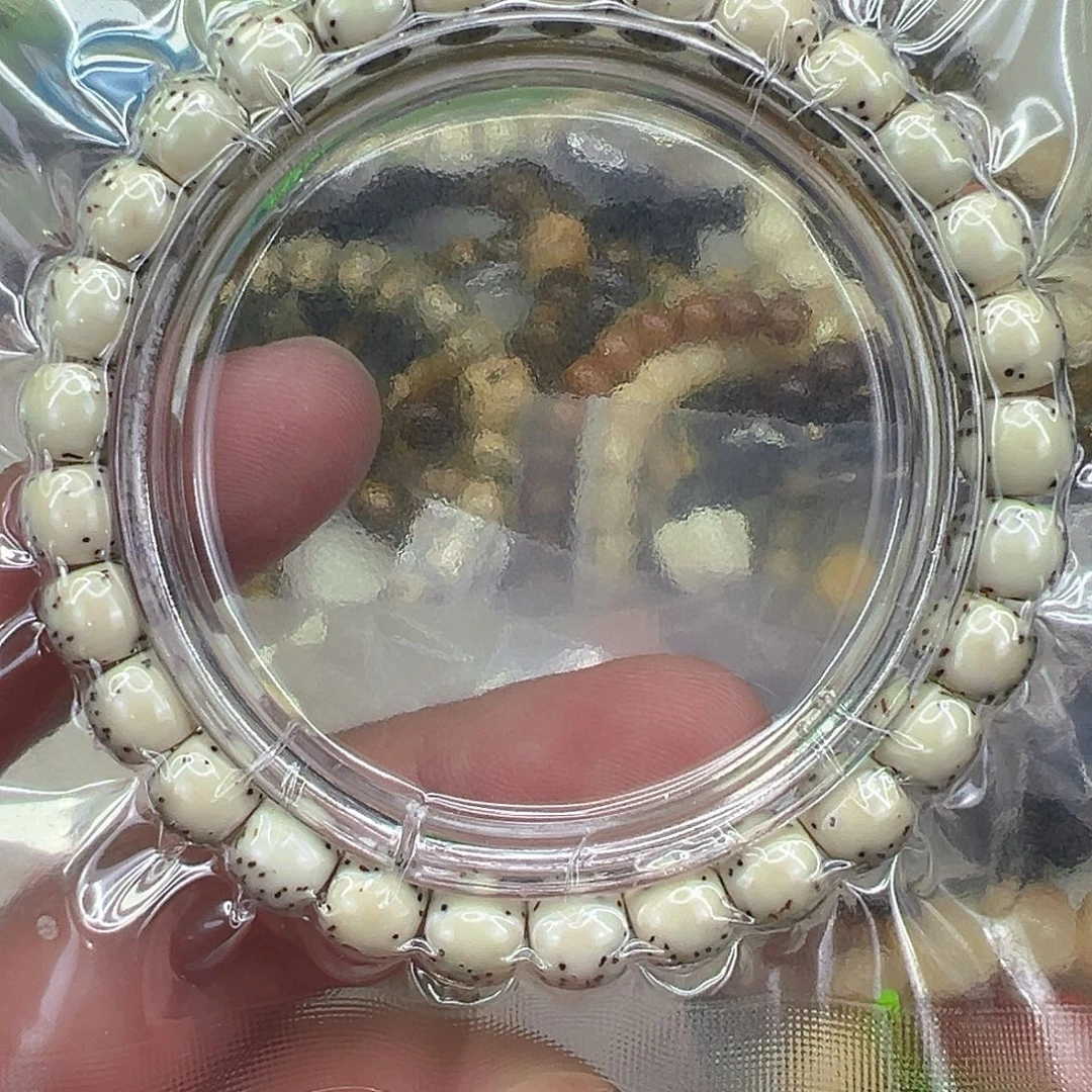 手串星月菩提9尽头半臂大留白星月菩提单圈8×7