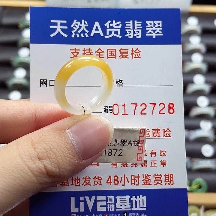 翡翠未镶嵌戒指13