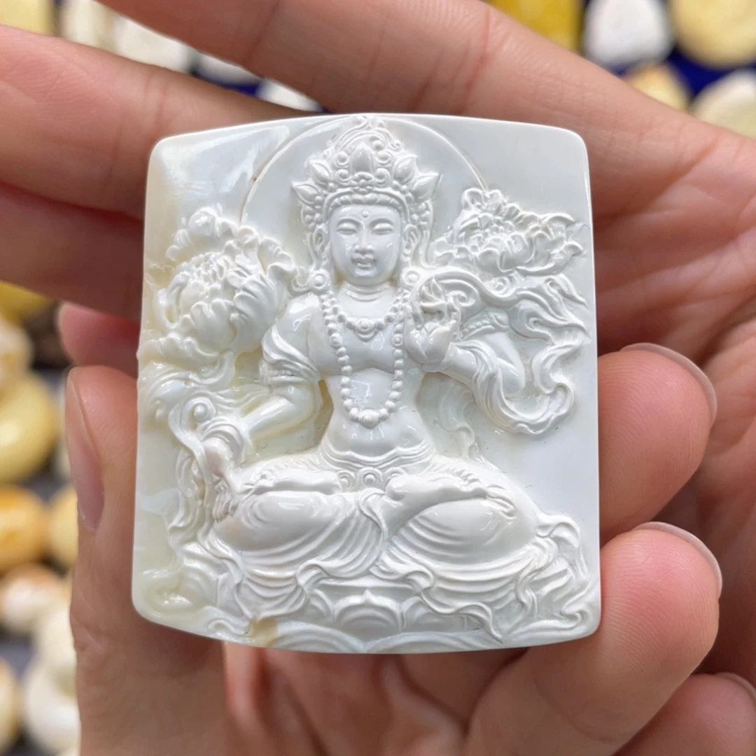 蜜蜡裸石未镶嵌琥珀蜜蜡雕刻件