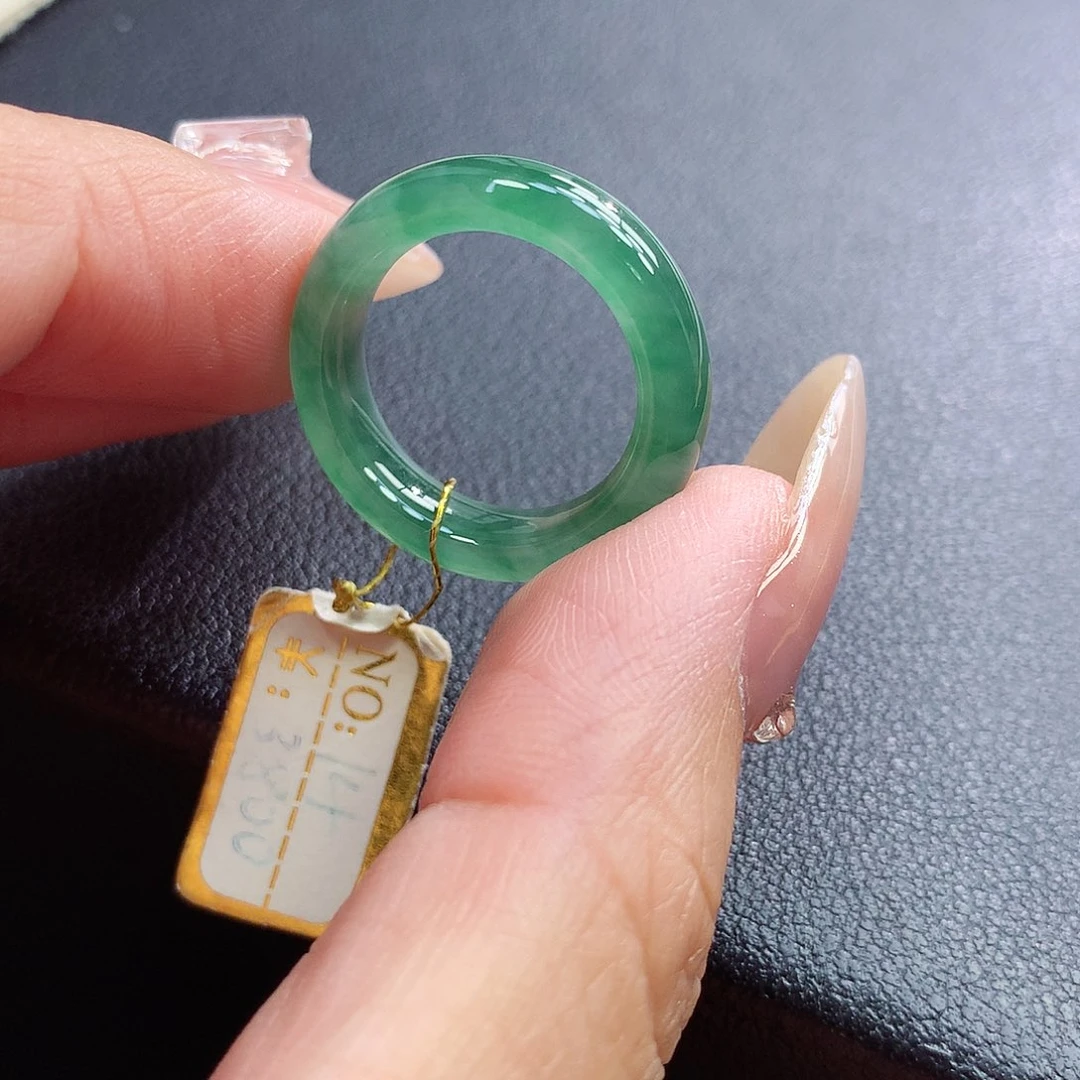 翡翠戒指未镶嵌14号
