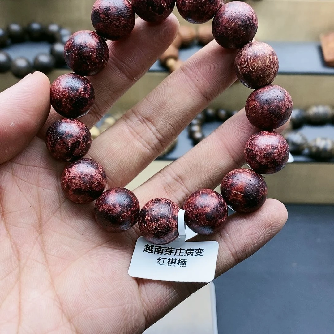 乌木类手串/手链a39红棋楠