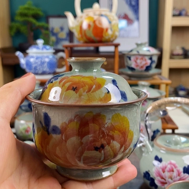 瓷片手工制作工艺精湛等特点