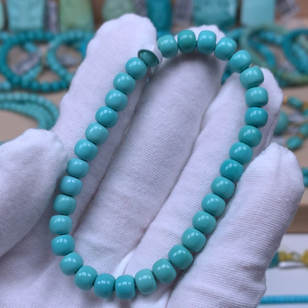 绿松石精品配饰未镶嵌