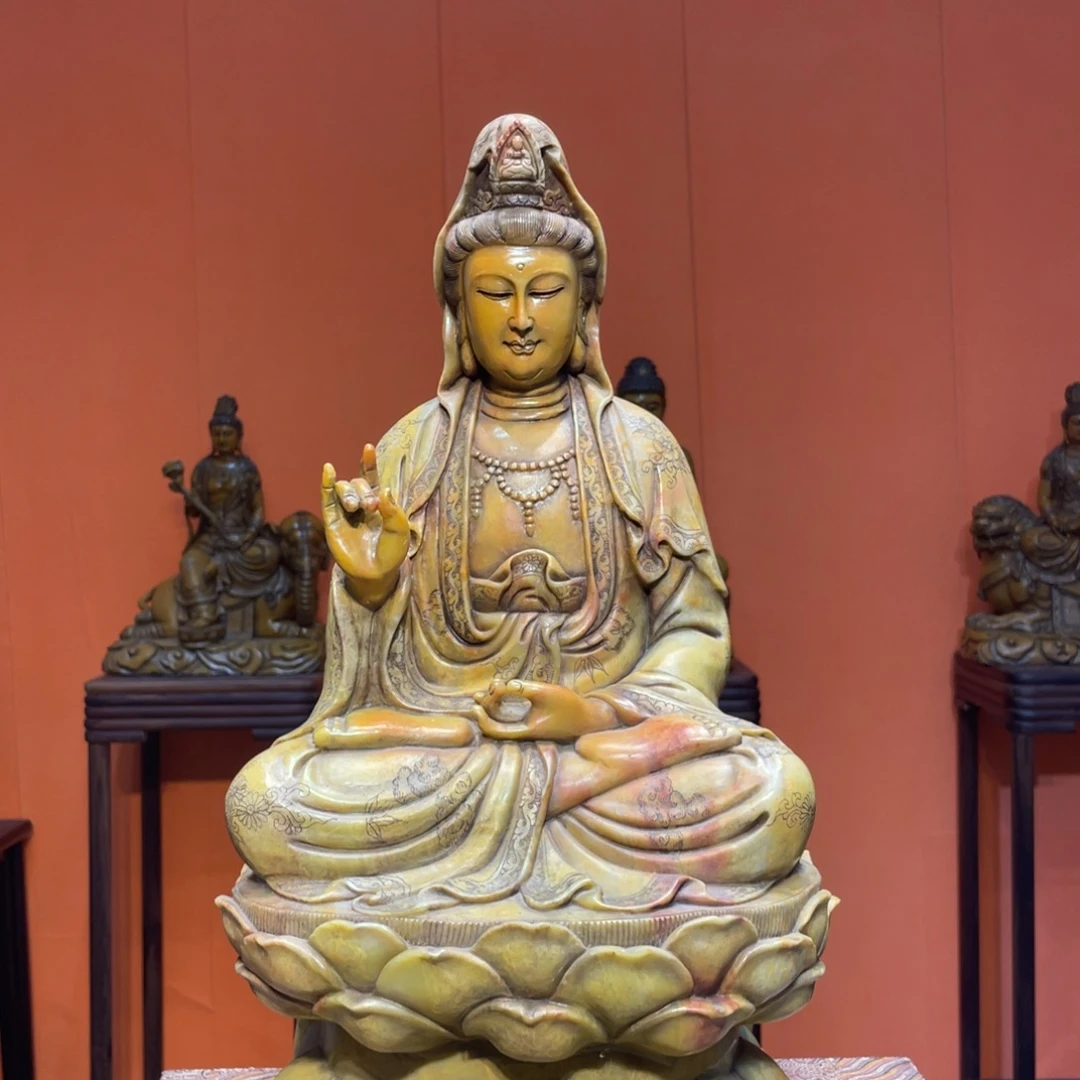 罗***兜石材精品石雕艺术作品工艺