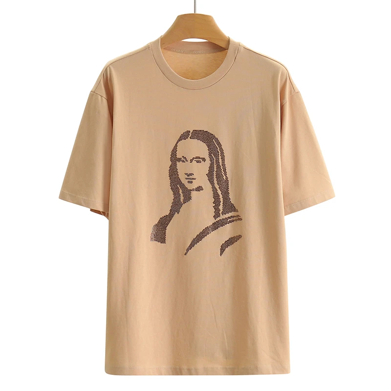 X688-伍莎服饰云仓百搭时尚新款T桖上衣夏季#POS46X025