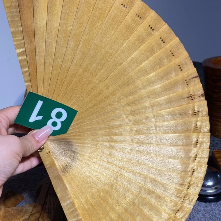 金丝楠村*金丝楠木扇子