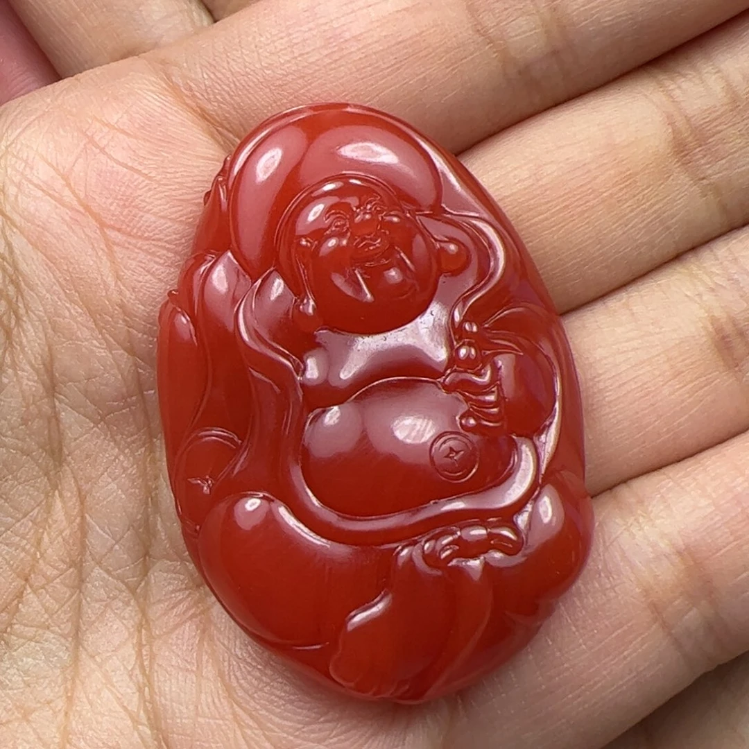 未镶嵌吊坠南红玛瑙门*