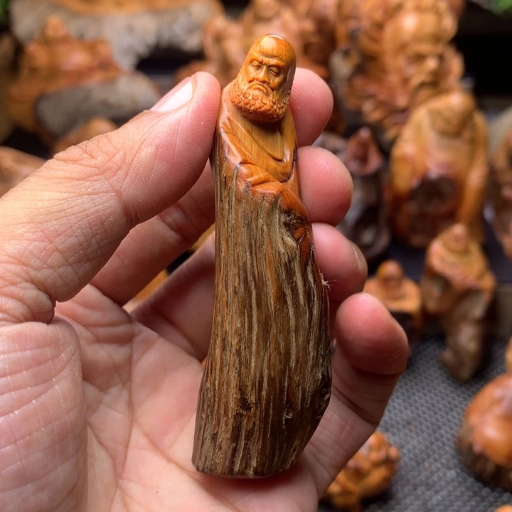 柏木（崖柏）崖柏手把件