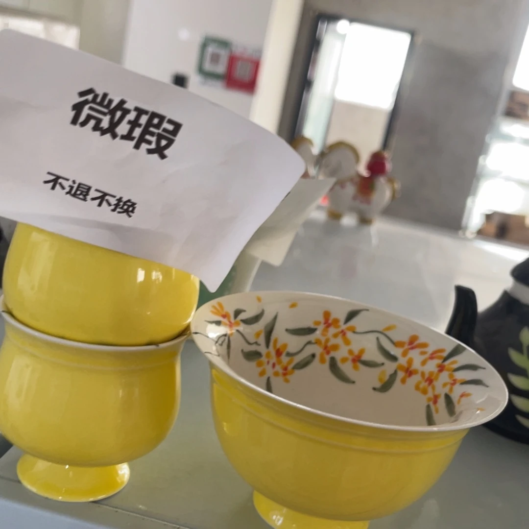 瓷片微瑕不退不换不议价