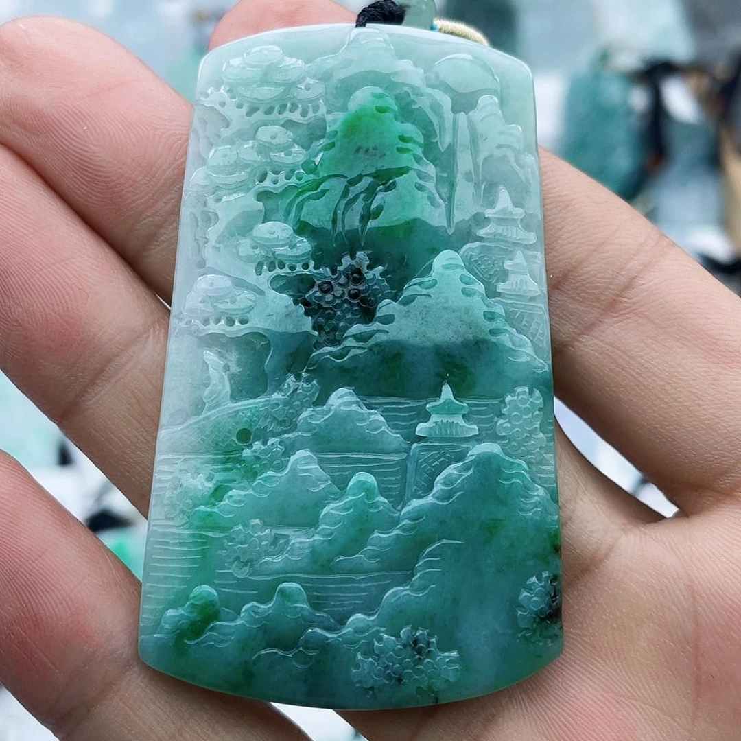 颈饰未镶嵌翡翠翡翠