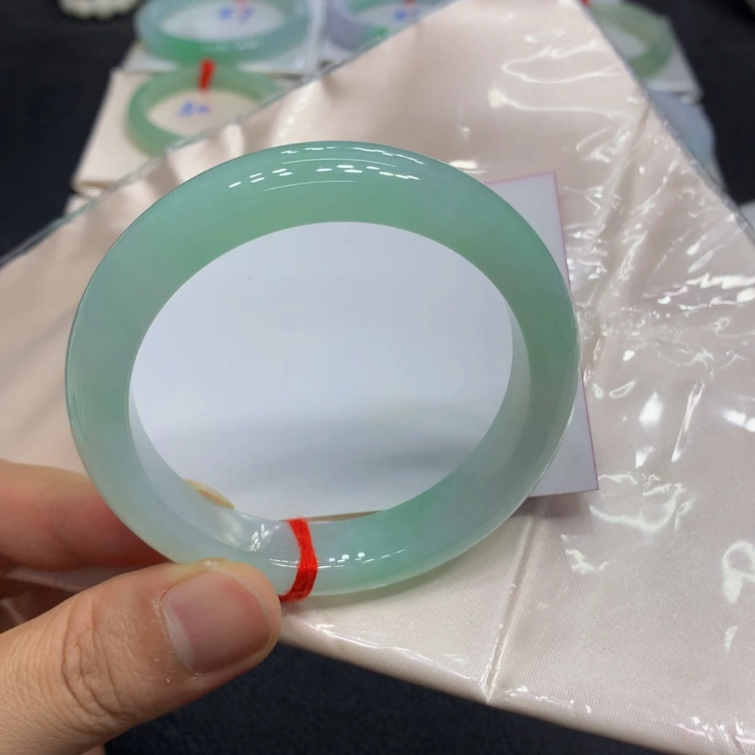 未镶嵌手镯翡翠翡翠手镯冰甜绿16