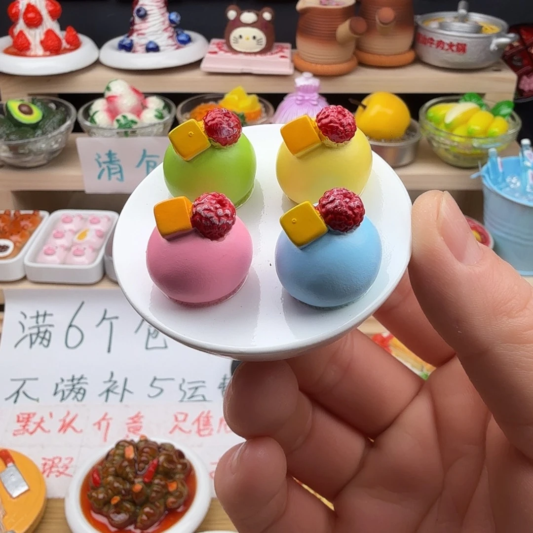 树脂食玩冰箱贴 凭开箱视频售后